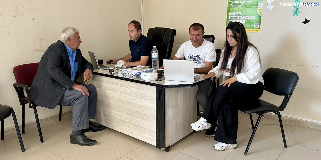 Yüksekova’da çiftçilere çağrı: “Lütfen tarım sayımına katılın”