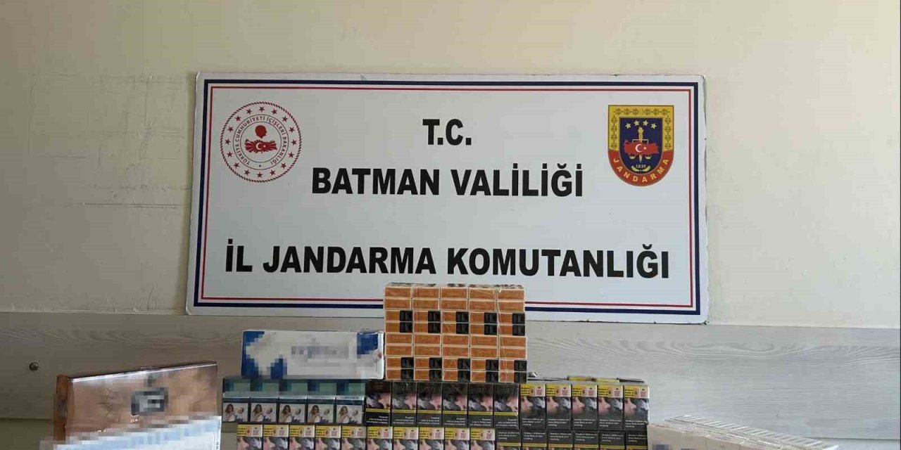 Batman’da 2 bin 399 paket kaçak sigara yakalandı