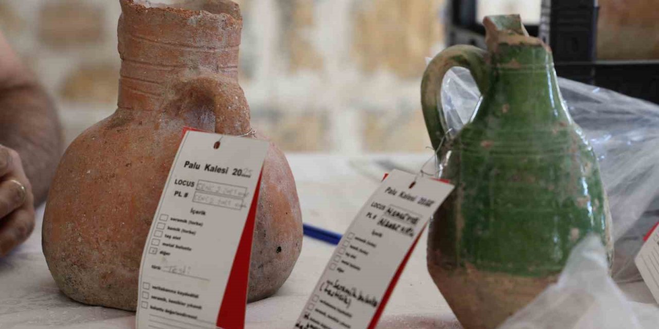 Palu Kalesi kazılarında yerleşim izlerine rastlanıldı