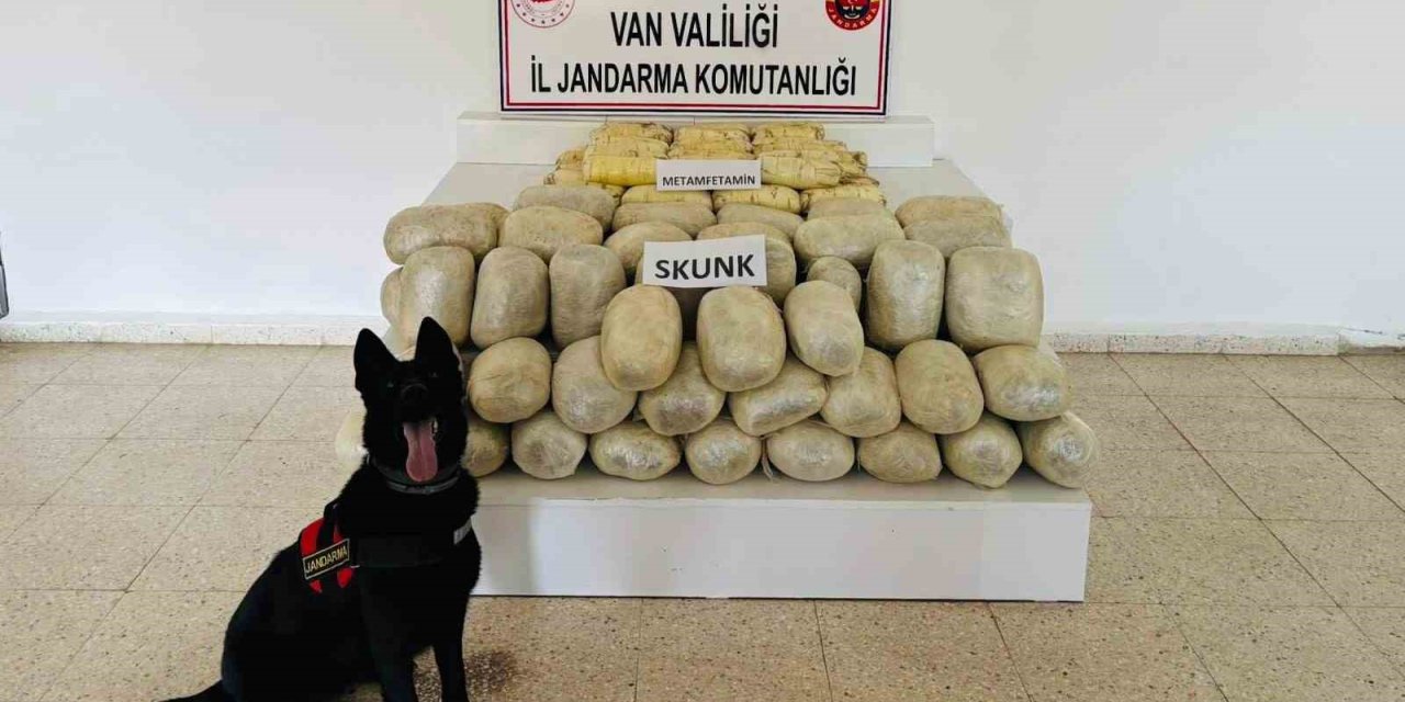 Başkale'de 106 kilo uyuşturucu madde ele geçirildi