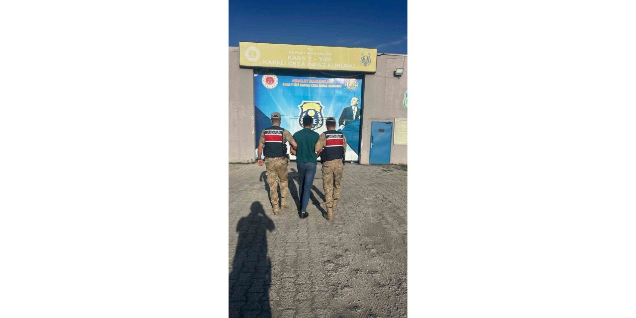 Kars’ta 8 yıl hapis cezası bulunan 1 şahıs yakalandı
