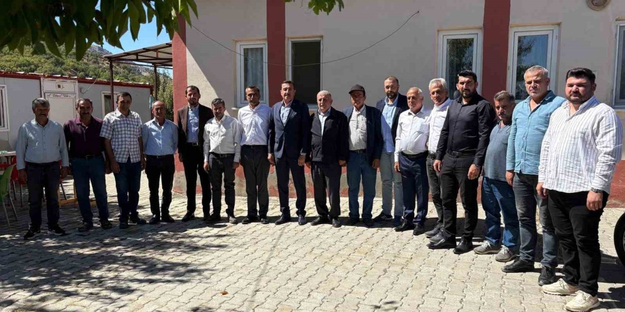 Milletvekili Tüfenkci, Doğanşehir’de muhtarlarla bir buluştu