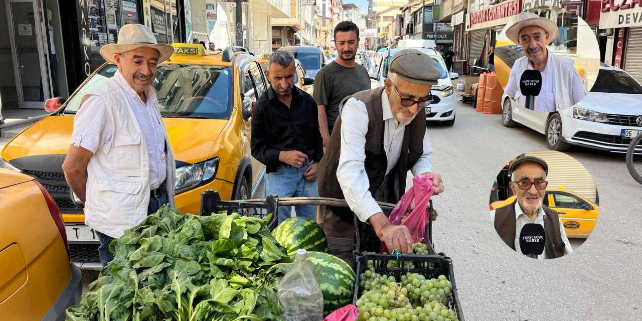 Yüksekova’da doğal sebze ve meyveler ilgi görüyor
