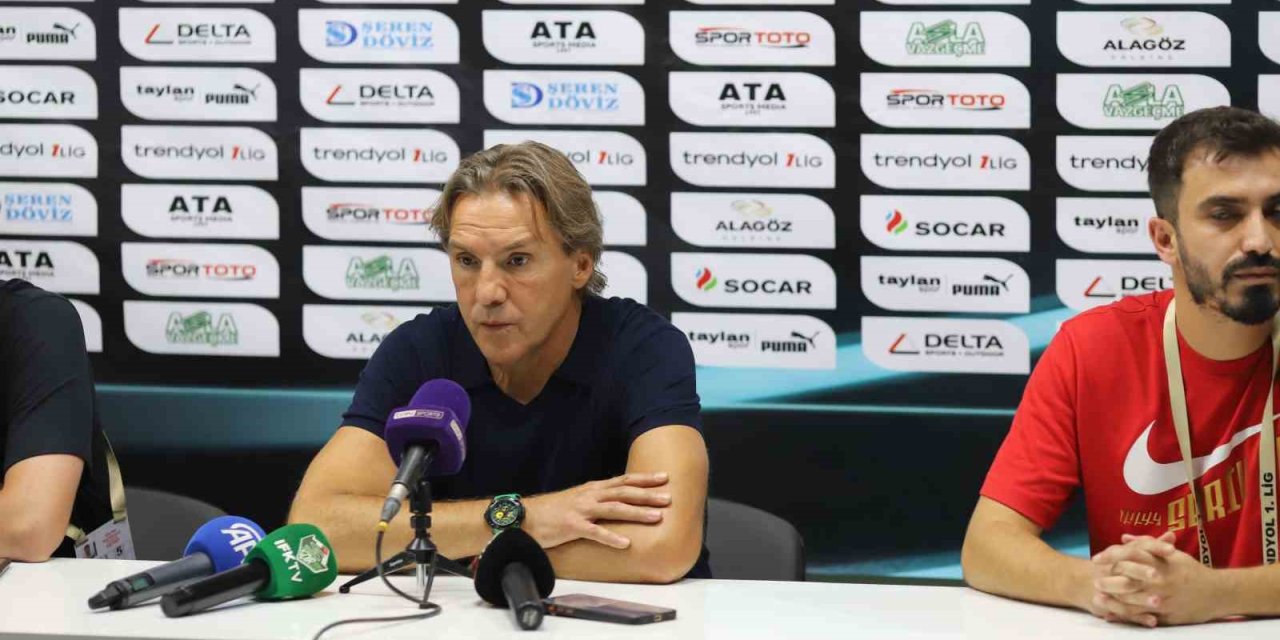 Iğdır FK - Serik Spor maçının ardından açıklama