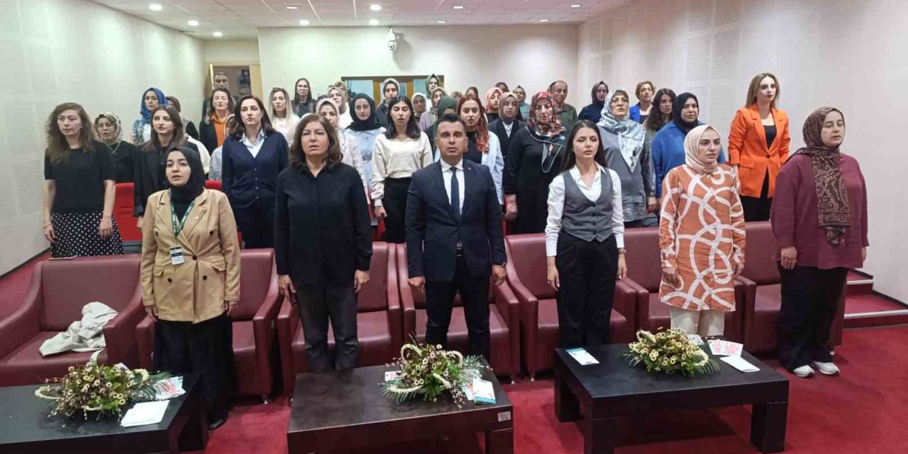Erzurum’da kadına yönelik bağımlılıkla mücadele eğitimi