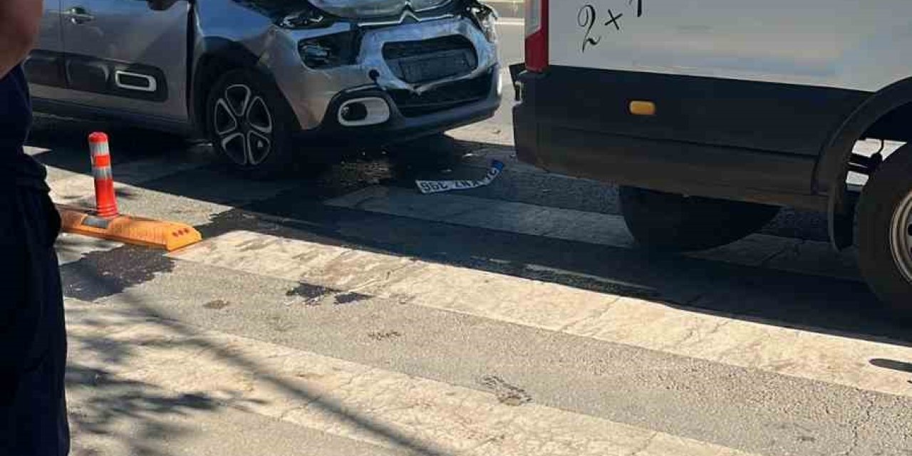 Diyarbakır’da trafik kazasında 1 yaralı