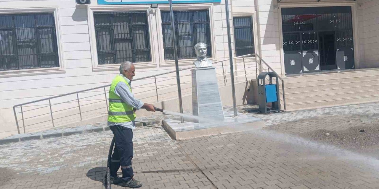 Siirt’teki okullarda temizlik ve hijyen seferberliği