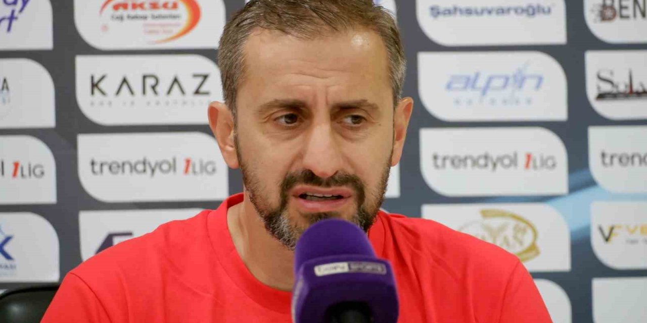 Erzurumspor FK Teknik Direktörü Özbalta: "Tempoyu yükseltmek isteyen bir takımız"