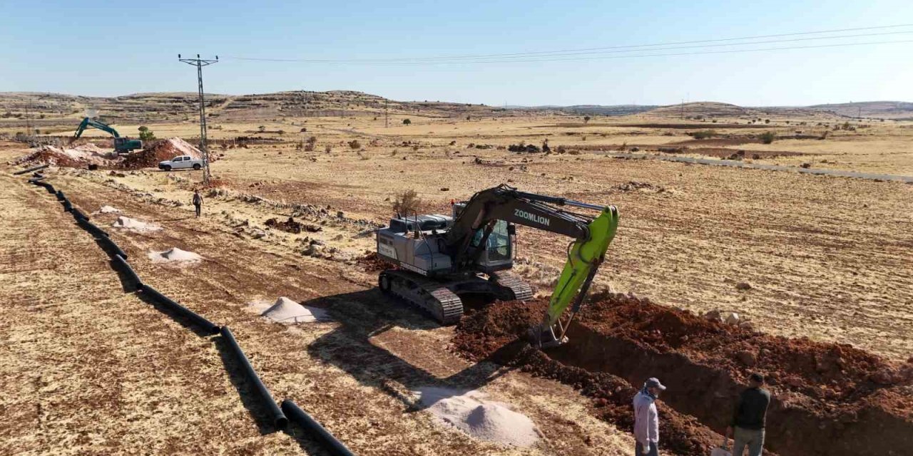 Midyat'ta bir mahalle daha atık su altyapısına kavuştu