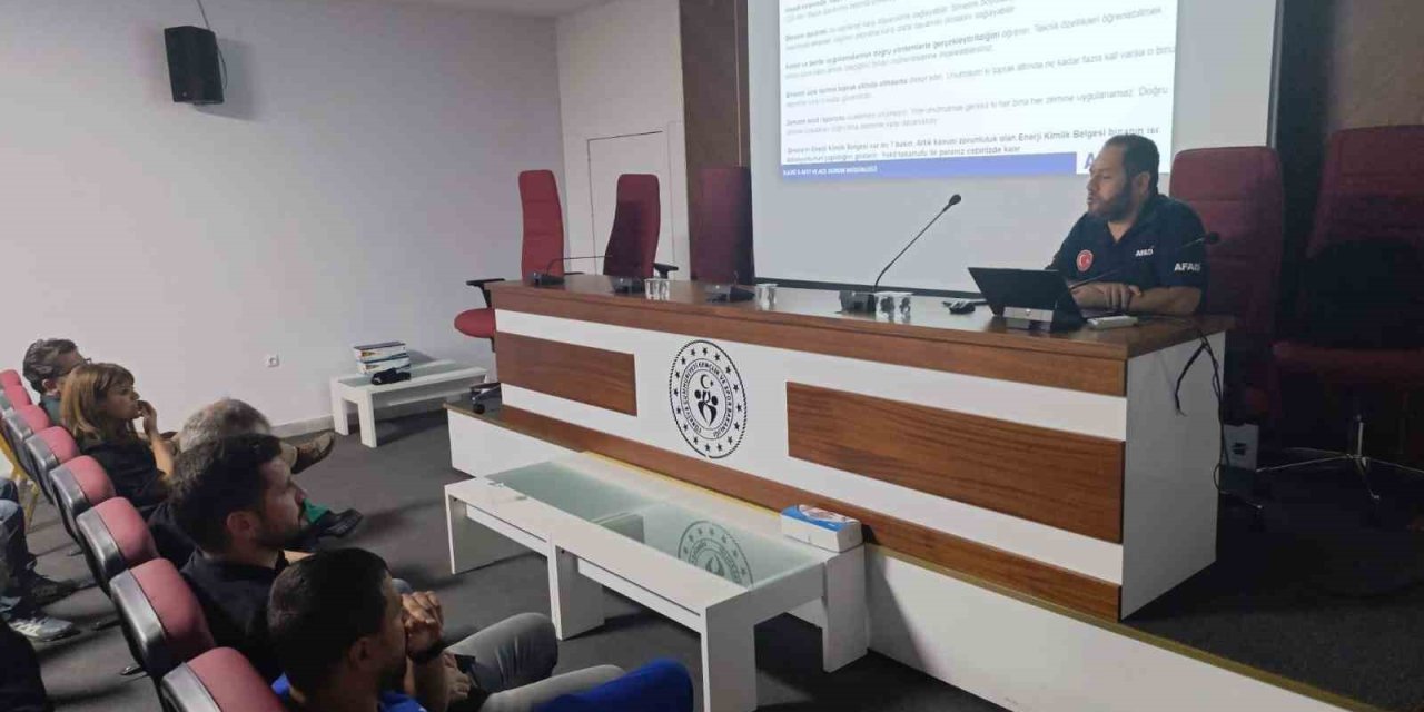 Elazığ’da İRAP Afet Teknik Eğitimi