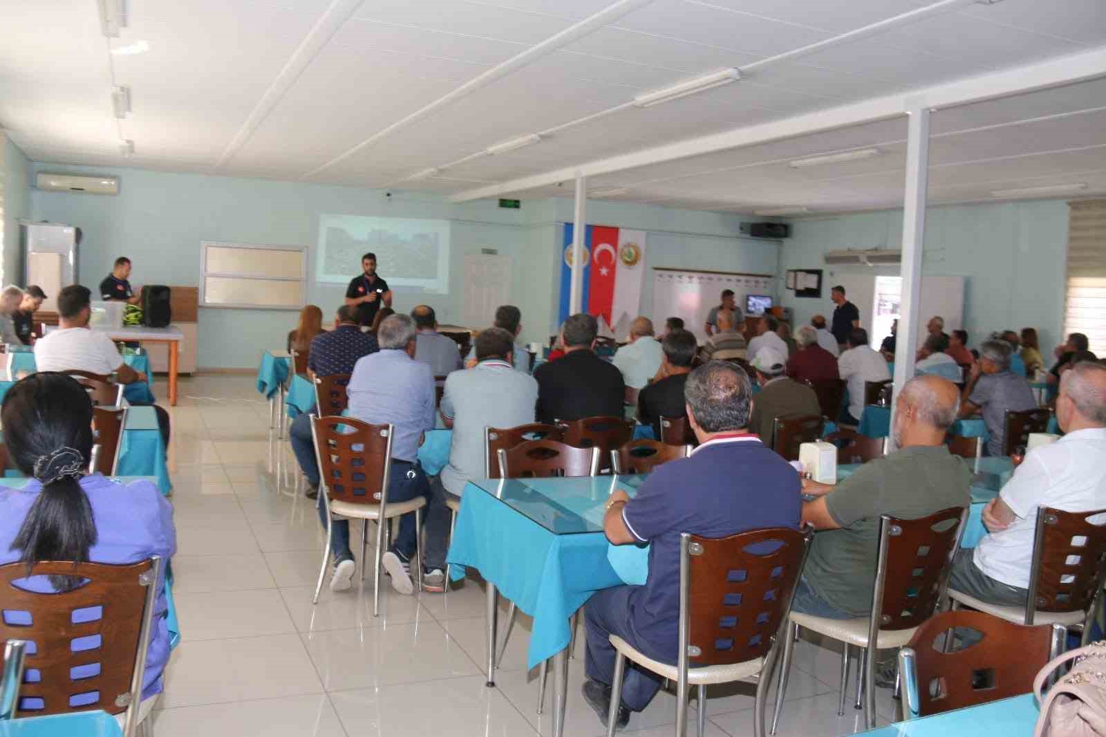 Elazığ’da afet teknik eğitimleri devam ediyor