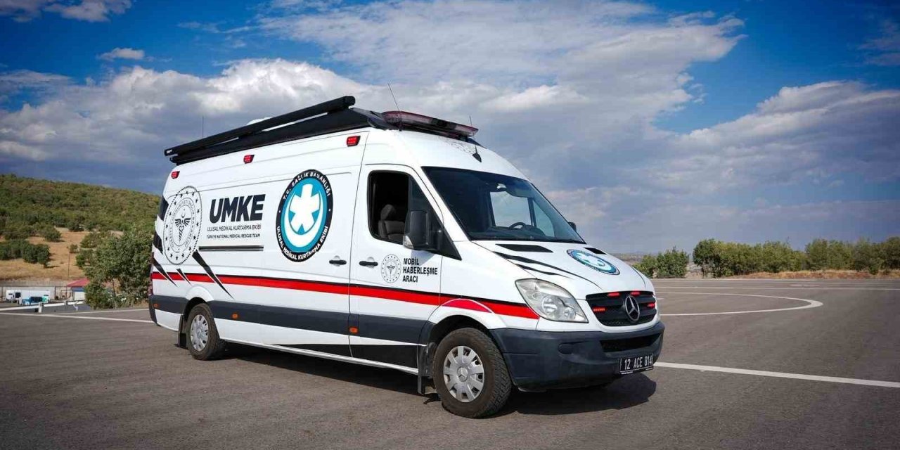 Bingöl UMKE’de mobil haberleşme aracı hizmete girdi