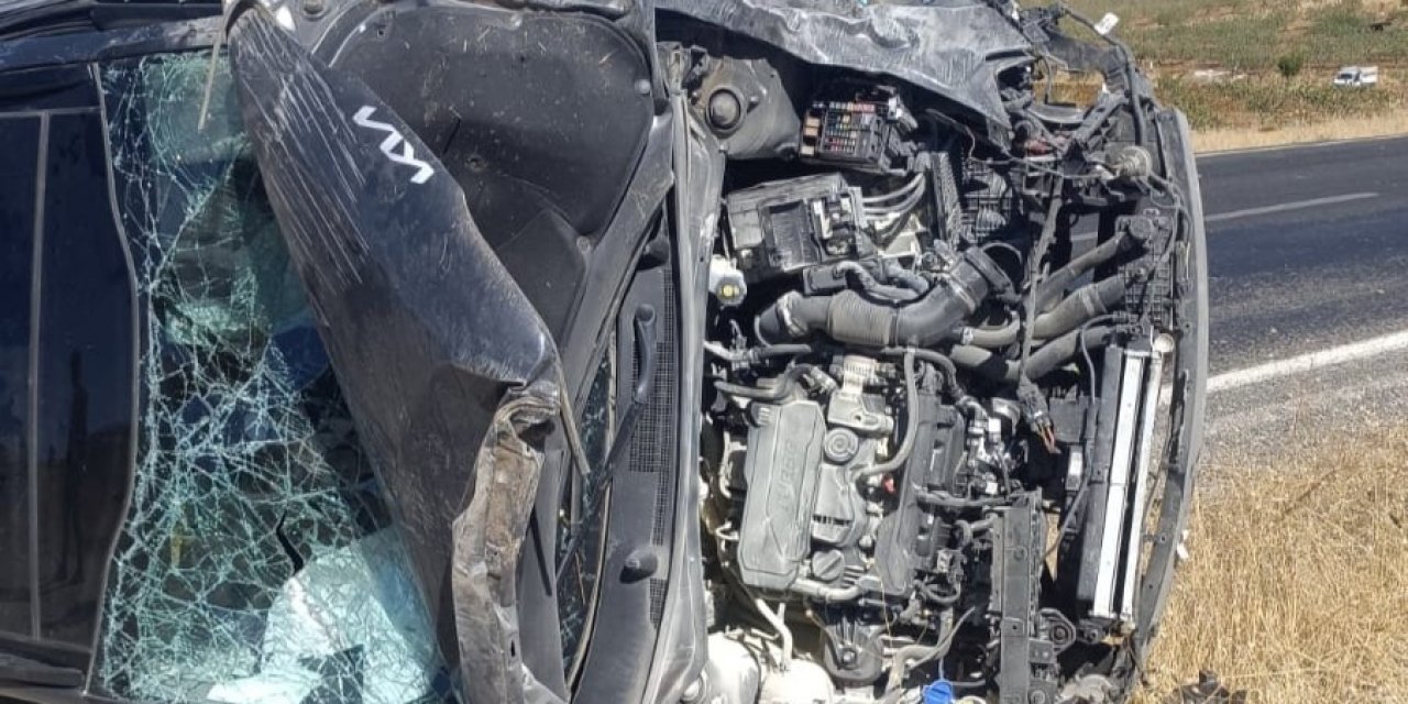 Siirt’te trafik kazasında 1 yaralı