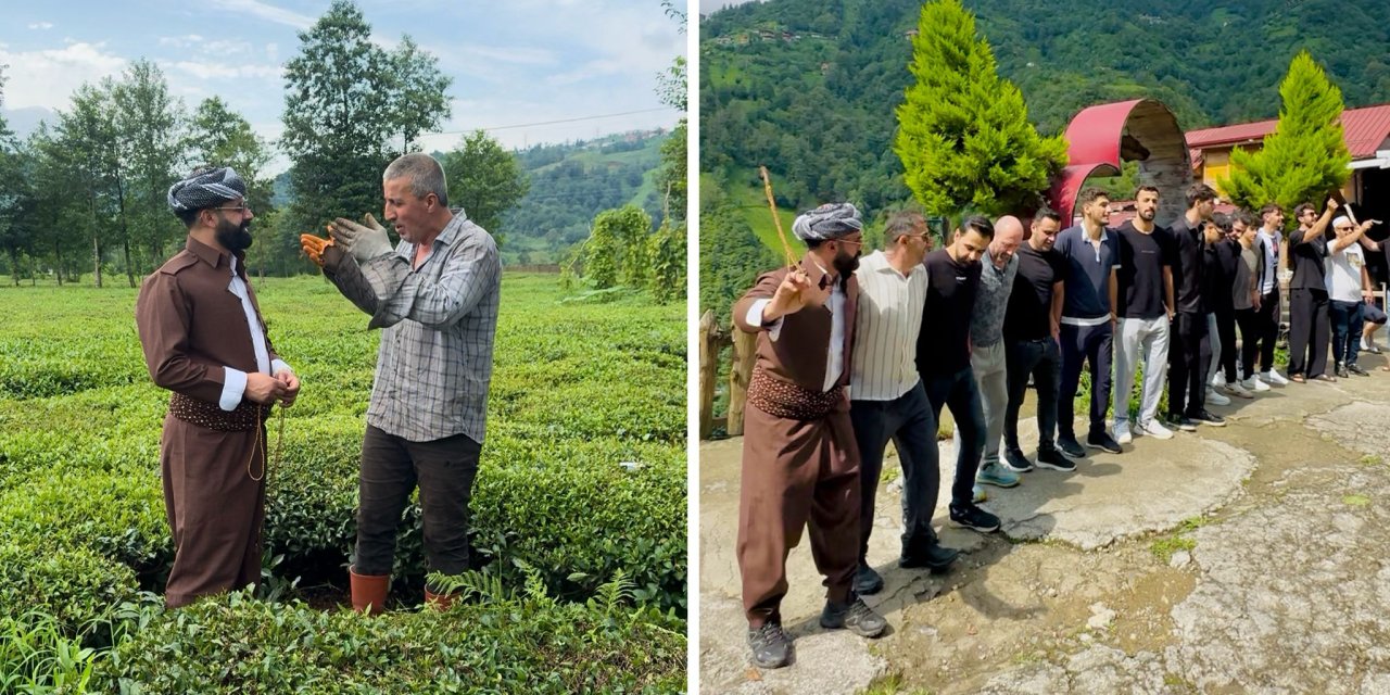 Şemdinlili gençlerin Karadeniz turu renkli görüntülere sahne oldu