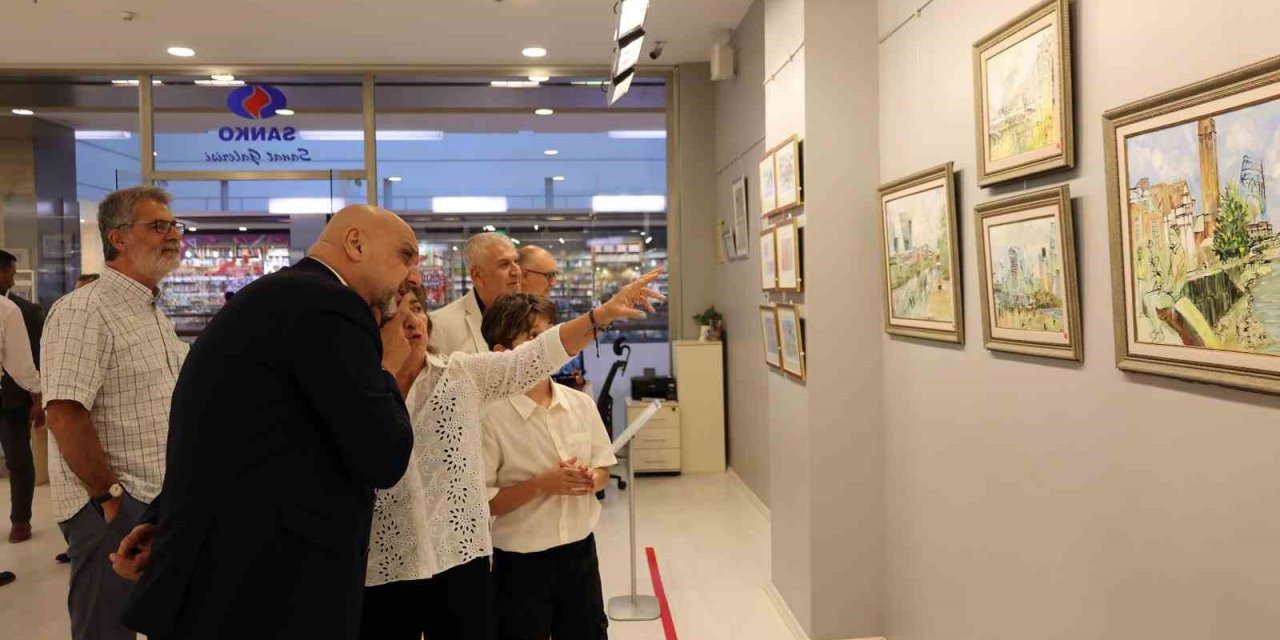 SANKO Sanat galerisinde anneanne-torun sergisi
