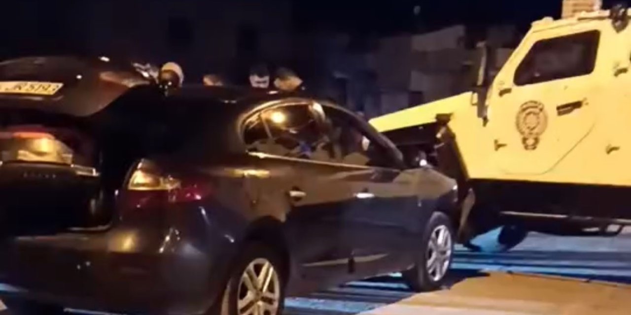 Mardin’de zırhlı araç ile otomobil çarpıştı: 2 kişi yaralandı