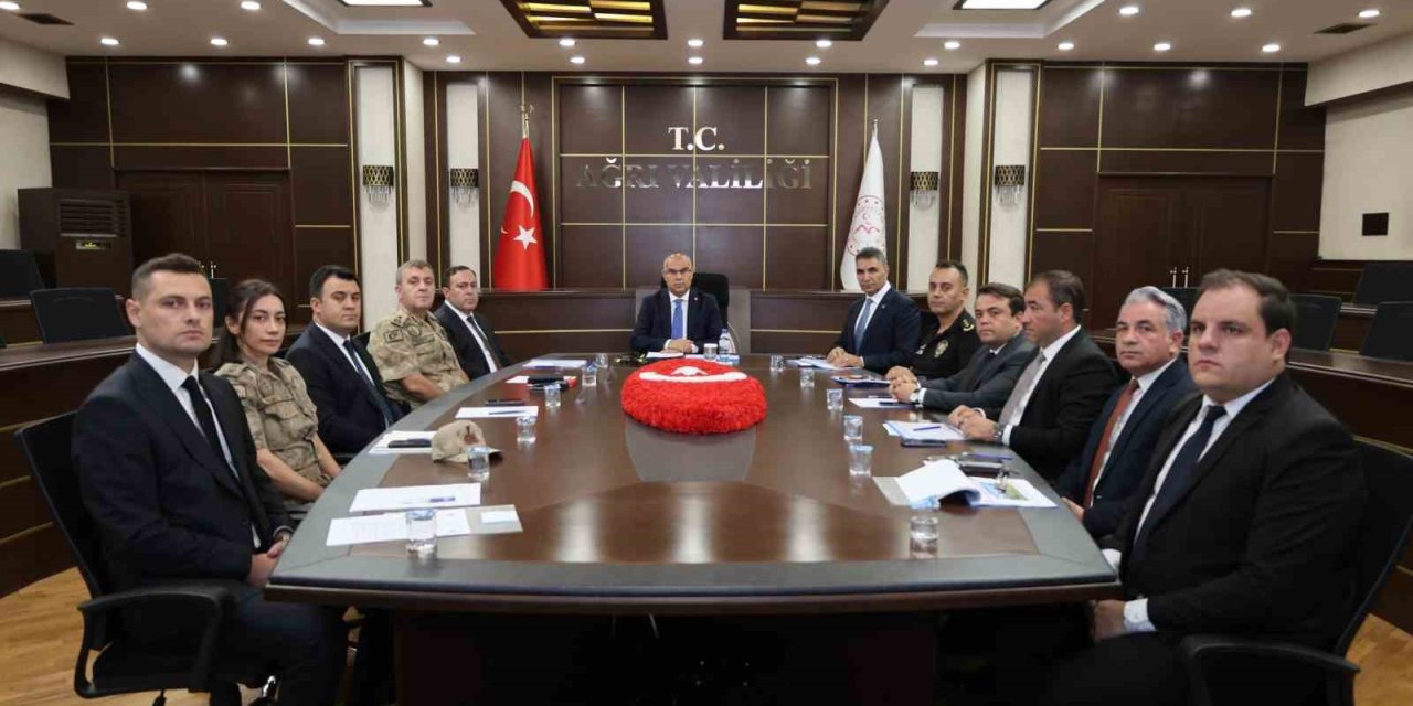 Ağrı’da "Üniversite Güvenlik Koordinasyon" toplantısı