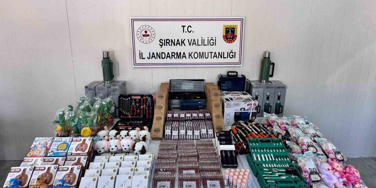 Şırnak’ta 14 milyonluk kaçakçılık önlendi