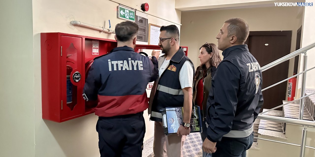 Yüksekova’da otel ve güzellik merkezlerine denetim