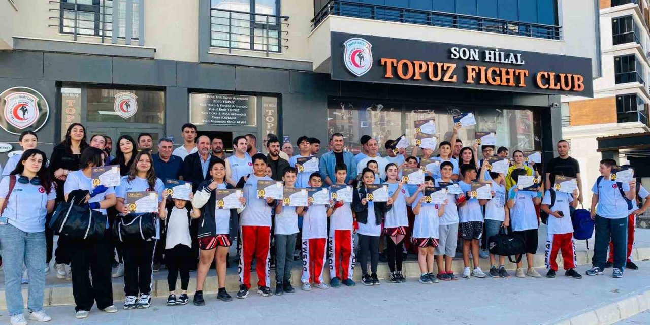 Elazığ’da kuşak terfi sınavları