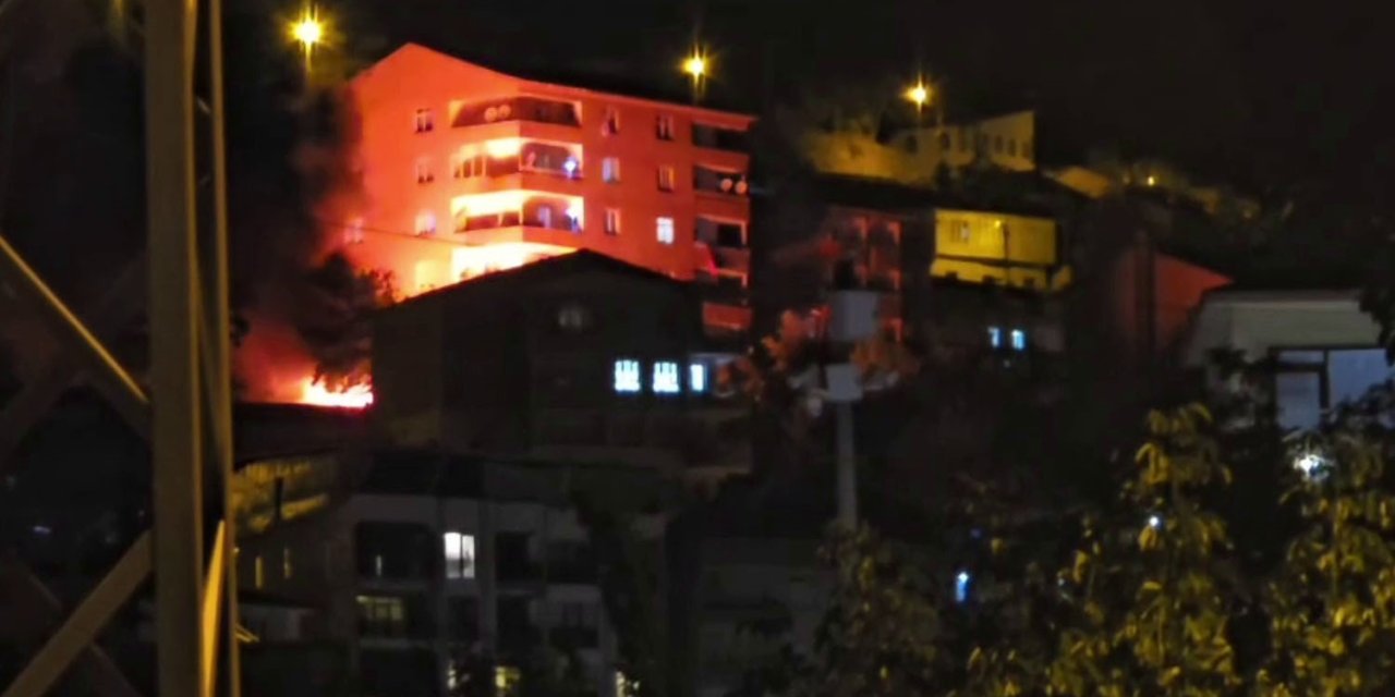 Hakkari’de korkutan yangın