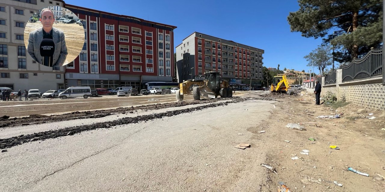 Cengiz Topel Caddesi bağlantı yolunda asfaltlama ve çevre düzenleme çalışması