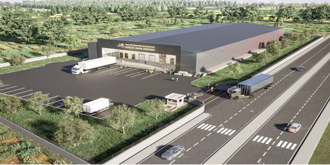 Van Büyükşehir Belediyesi'nden soğuk hava deposu projesi