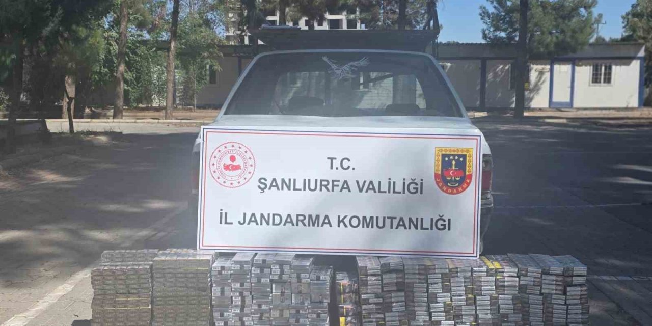 Eyyübiye’de 2 bin 145 paket kaçak sigara yakalandı