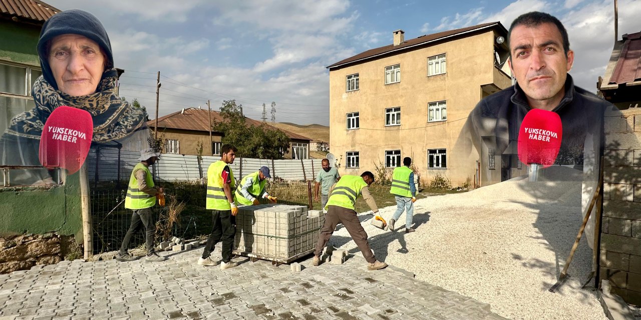 5 engelli kardeşin evinin önü parke taşıyla döşendi: Engelsiz ev hayali seneye kaldı