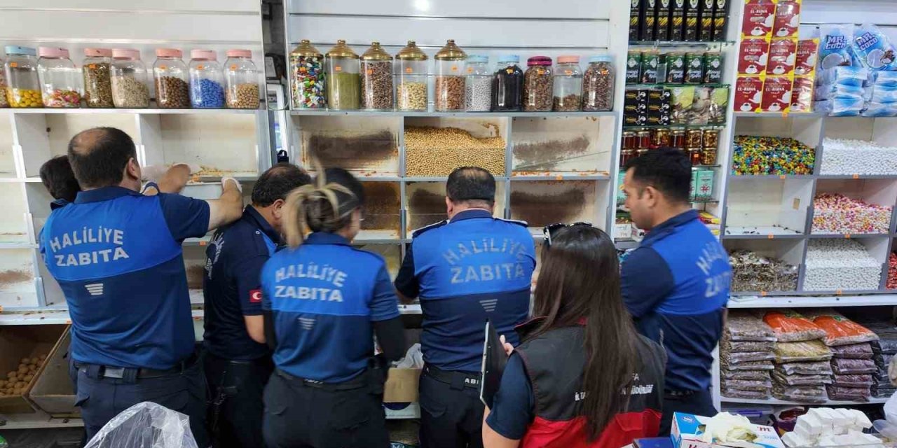 Şanlıurfa’da yüzlerce ürün imha edildi