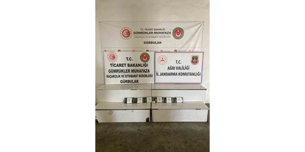 Doğubayazıt'ta tırın dorsesinde uyuşturucu ele geçirildi