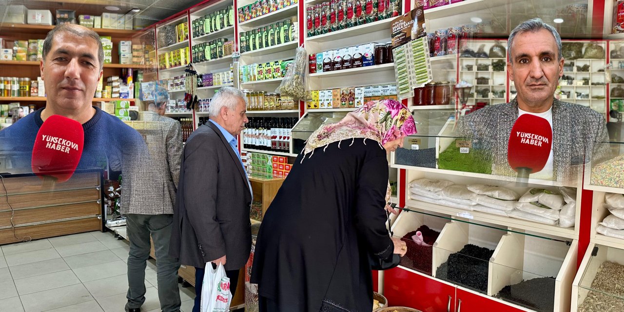 Yüksekova’da kış öncesi vatandaşlar bitkisel ürünlere yöneldi
