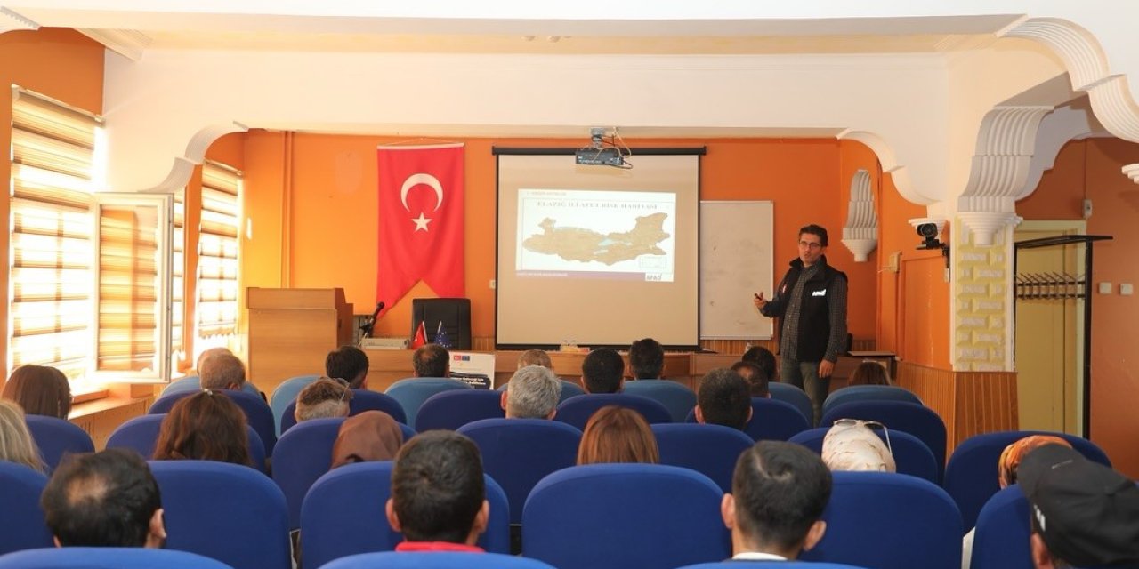 Elazığ’da afet risk azaltma ve iklim değişikliğine uyum eğitimi