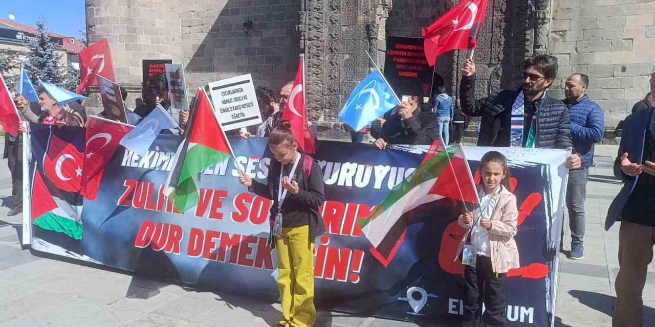 Hekimler ve sağlık çalışanları Gazze için bir araya geldi