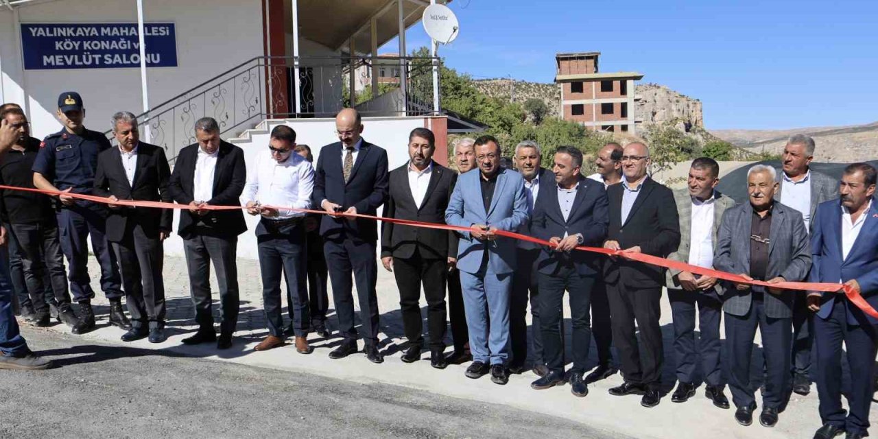 Yalınkaya Mahallesi’nde Cami ve Sosyal Tesislerin açılışı yapıldı