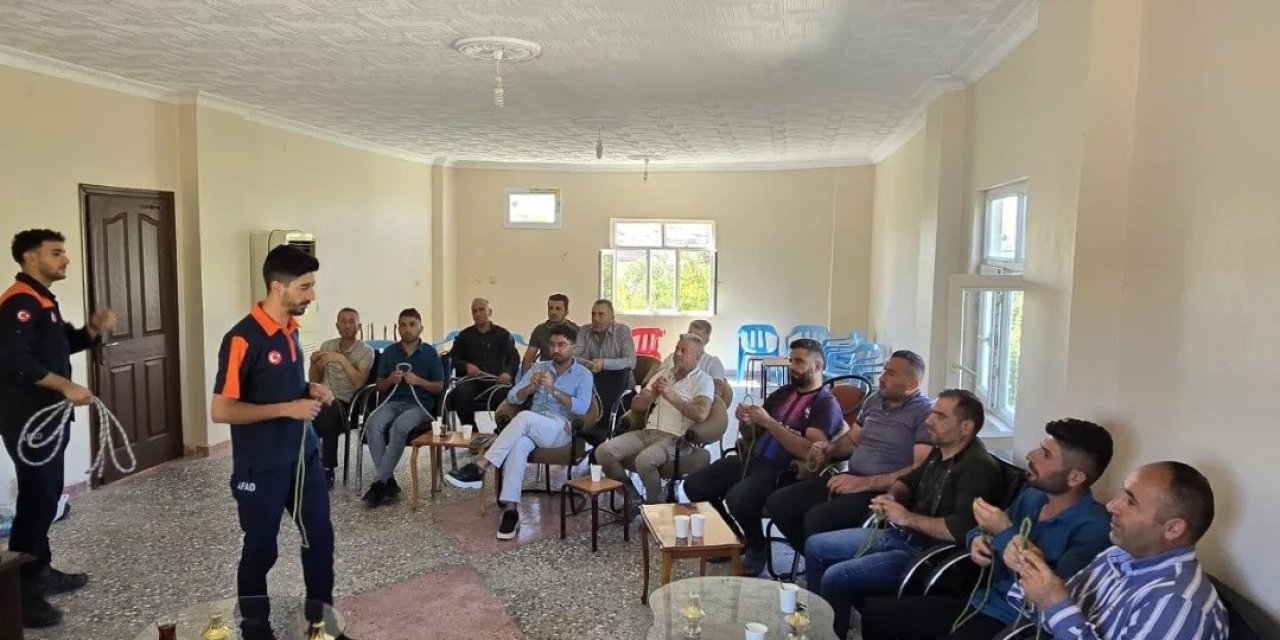 Şırnak AFAD, Silopi’de gönüllülük eğitimlerini sürdürüyor