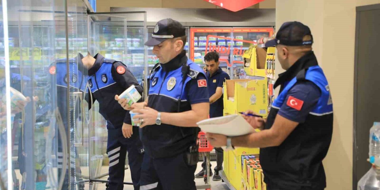 Elazığ’da zabıta ekiplerinden denetim