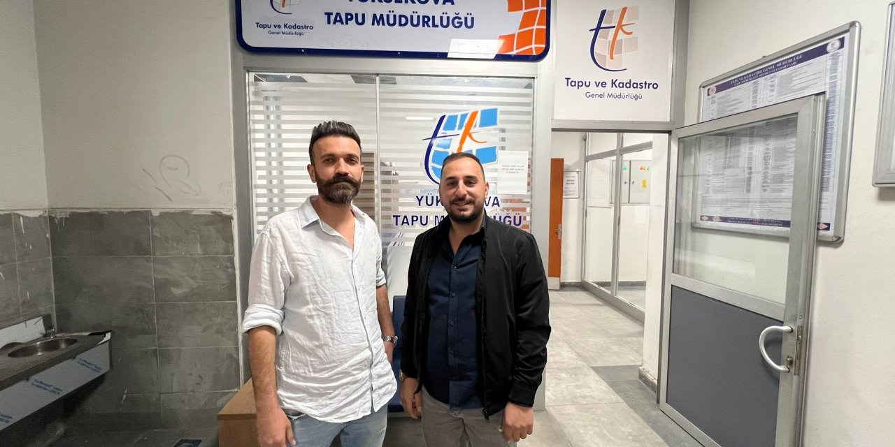 Yüksekova Tapu Müdürlüğü’ne emlakçılardan teşekkür