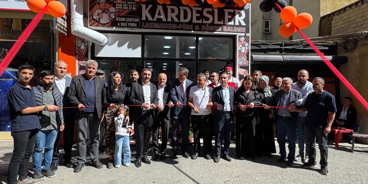 Yüksekova’da “Kardeşler” isimli işletme hizmete girdi