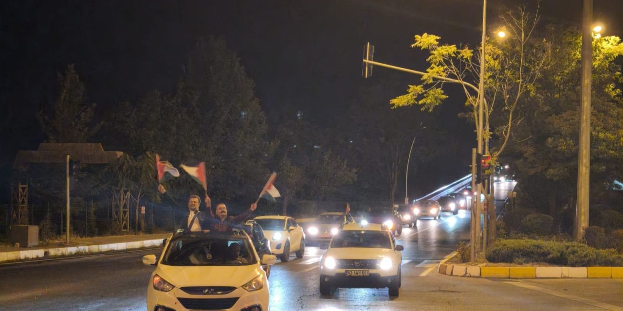 Tunceli’de Filistin’e destek