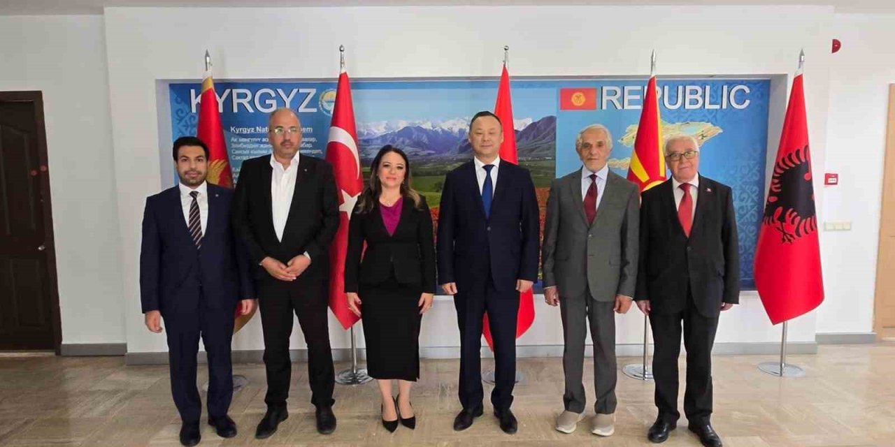 Prof. Dr. Aysun Bay’dan Kırgızistan Büyükelçisi Kazanbaev’e ziyaret