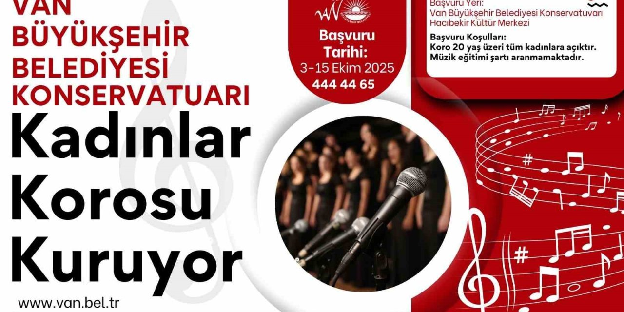 Van Büyükşehir Belediyesi kadınlar korosu kuracak