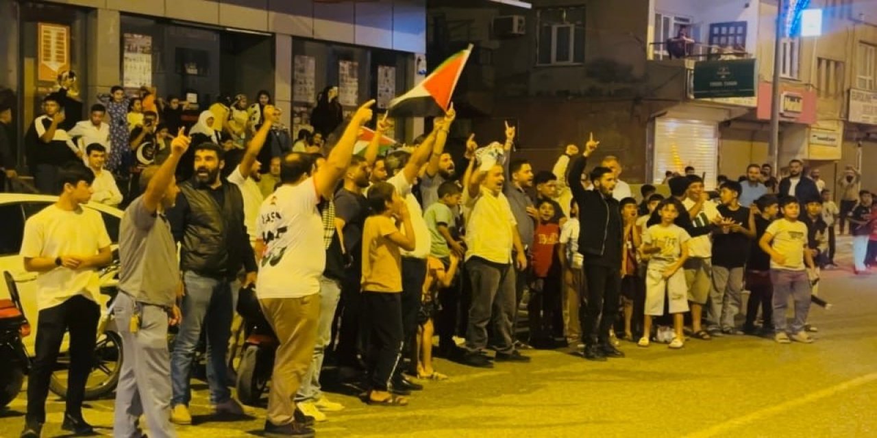 Suriye sınırında Sumud Filosu’na destek