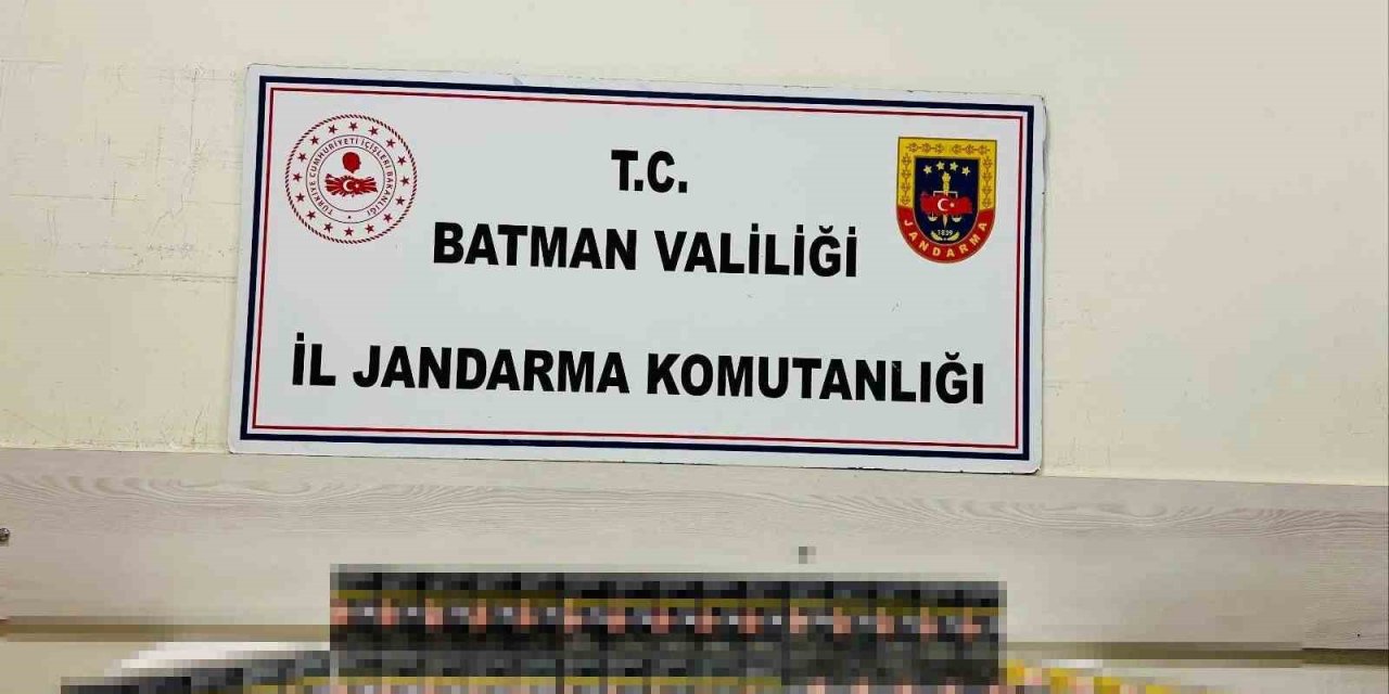 Batman’da kaçakçılık operasyonları sürüyor