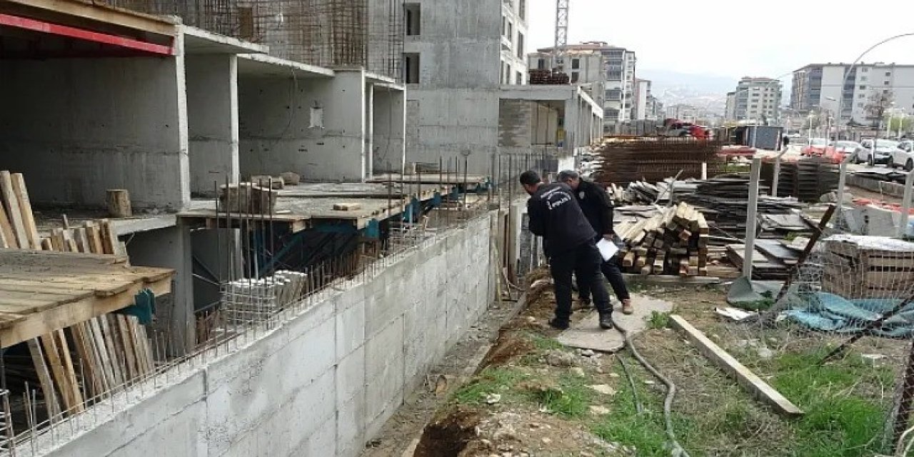 Malatya’da şantiyede iş kazası: 1 kişi yaralandı