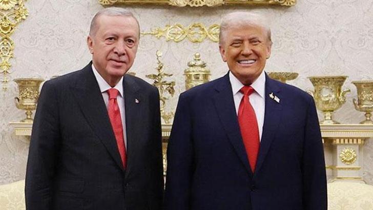 Cumhurbaşkanı Erdoğan, ABD Başkanı Trump ile görüştü