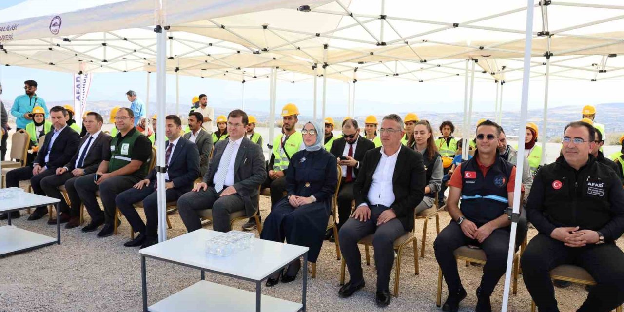 Elazığ’da afet tatbikatı