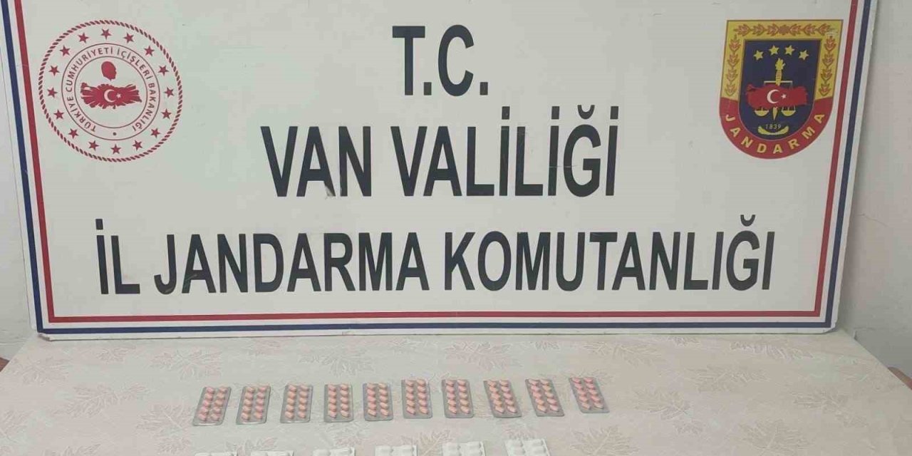 Başkale'de İran uyruklu şahsın üzerinden 160 adet uyuşturucu hap ele geçirildi