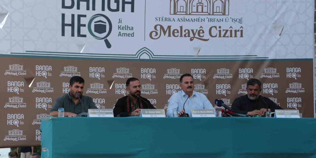 Cizre’de "Aşk ve İrfan Göklerinin Yıldızı: Melaye Ciziri" paneli