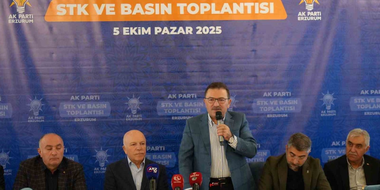 AK Parti Erzurum İl Teşkilatı'ndan STK buluşması